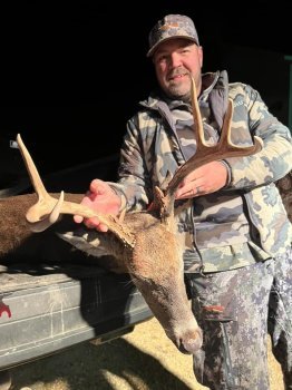 Ron Staude with his swamp donkey!