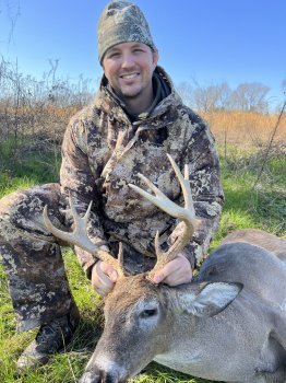 Dan Hipp with a great first deer! 9 point.