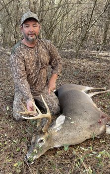 Robert Gaston with a nice buck
