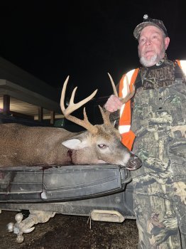 Rob Warder with a good buck.